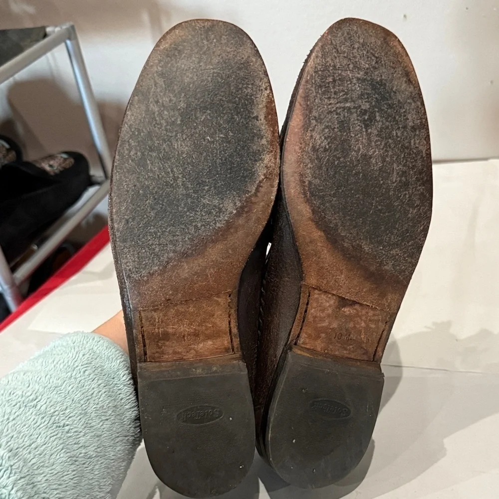 Men's Brown Loafers with Tassels